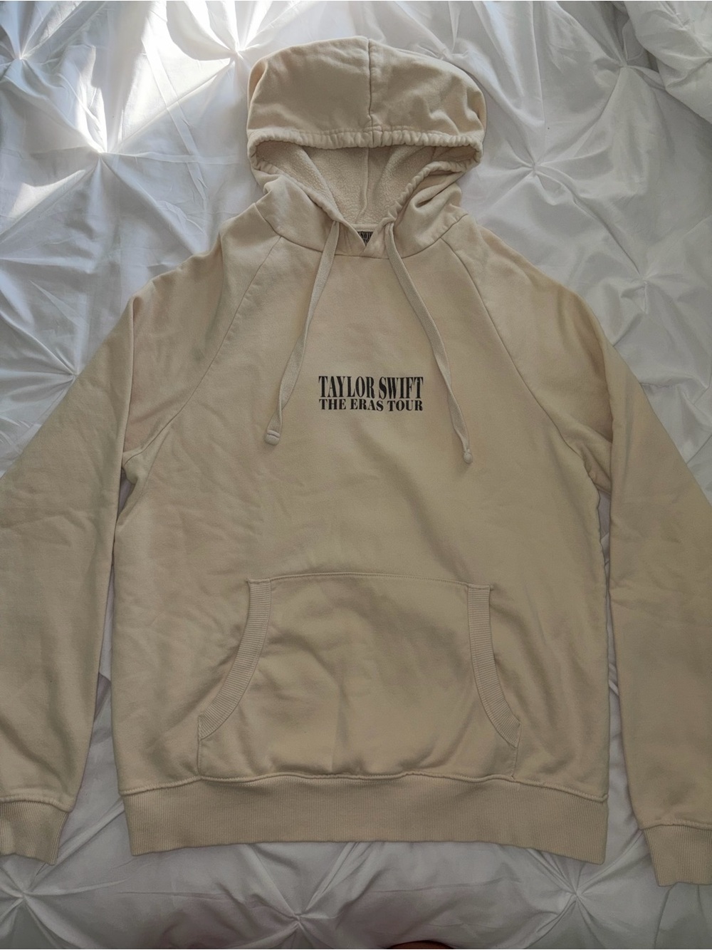 Taylor Swift The Eras Tour Cream Hoodie